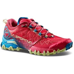 La Sportiva Trail-Laufschuhe Bushido II GTX (wasserdicht) rot/blau Damen
