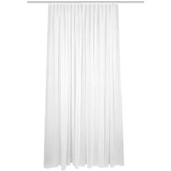 Schmidt W. Gmbh Fertigstore , Weiß , Textil , Uni , 450x120 cm , Heimtextilien, Vorhänge, Fertigvorhänge, Sonstige Fertigvorhänge