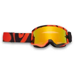 FOX Main Emotion Mirrored Lens Motocross Brille, grau für Männer