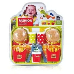 Doppel-Hamburger-Menü-Spielset