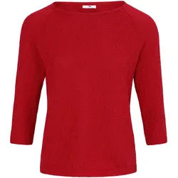 Le pull 100% coton Supima® Peter Hahn rouge