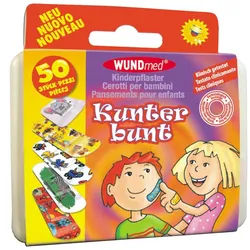 WUNDmed® Kinderpflaster Kunterbunt Pflaster 50 St 50 St Pflaster