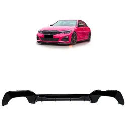 Performance Diffusor Schwarz glanz passt für BMW 3er G20 G21 M340i mit M-Paket