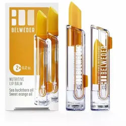 Belweder - Nährender Lippenbalsam Sanddornöl Süßes Orangenöl Lippenstift 7 g