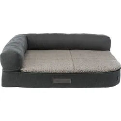 TRIXIE Hundebett Vital Sofa Bendson - dunkelgrau/hellgrau - 80 × 60 cm grau