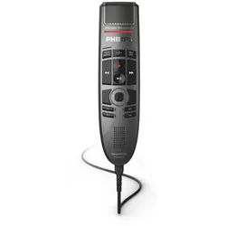 Philips SMP3700 SpeechMike Premium Touch Diktiermikrofon Digitales Diktiergerät (Studioqualität, Drucktasten, Bewegungssensor)