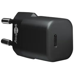 Goobay USB-CTM PD (Power Delivery) Schnellladegerät nano (30 W) schwarz - geeignet für Geräte mit USB-CTM (Power Delivery) wie z. B. iPhone 12