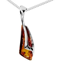 OSTSEE-SCHMUCK Kette mit Anhänger Ostsee-Schmuck Kette mit Anhänger Tilde Kette mit Anhänger Tilde (2-tlg) silberfarben 50 cm