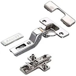 Salice Möbelbeschlag 2 Stück Salice Topfband Serie 200 S200 110° Bohrbild T52 Nic (2 St), Bohrbild T52 Nickel matt MPL EXZ H3 Schrankscharnier silberfarben