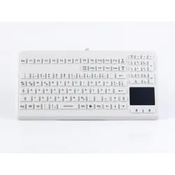 GETT InduProof Advanced robuste, wasser und staubgeschützte Tastatur mit Touc... Anschluss: USB 1 Stück