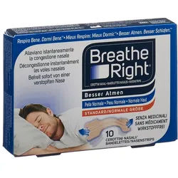 Besser Atmen Breathe Right Nasenpflaster Beige Normal