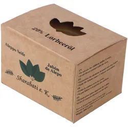 Sunnah Shop® Aleppo Seife 20% Lorbeer√∂l 200 g Unisex