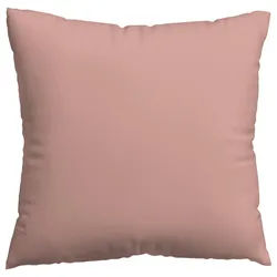 Schlafgut Kissenhülle , Dunkelrosa , Textil , Uni , 40x40 cm , Textiles Vertrauen - Oeko-Tex®, AZO-frei, Oeko-Tex® Standard 100 , langlebig, formstabil, hochwertige Qualität, bügelfrei, bügelleicht , Heimtextilien, Bezüge, Kissenbezüge