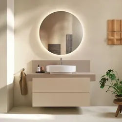 Duravit Balcoon Konsole BA90570IFIF0000 100 x 55 x 37 cm, 1 Ausschnitt, Becken Mitte, Umbra matt