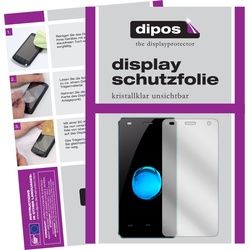 Dipos Displayschutzfolie Crystalclear (1 Stück, HT26), Smartphone Schutzfolie