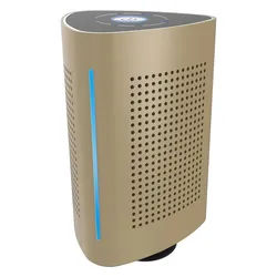 RICOO Bluetooth Vibrationslautsprecher Resonanzlautsprecher BSV-1136-G Bluetooth-Speaker (Bluetooth Speaker Bass tragbarer Subwoofer NFC Resonanz Lautsprecher) goldfarben
