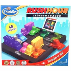 Rush Hour - Hauptverkehrszeit - Gesellschaftsspiel mit Anleitungen auf Ungarisch