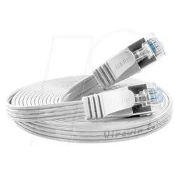 SLIM S6 075 WS - Cat.6 SLIM-Patchkabel, STP(PIMF), 0,75 m, weiß