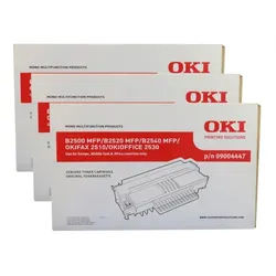 Oki B2500 MFP Toner Cartridge Black 3 Pack