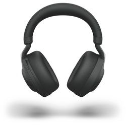 Jabra Evolve2 85 Headset, Stereo, kabellos, schwarz Bluetooth, inkl. Link 380 USB-A, Optimiert für Microsoft Teams