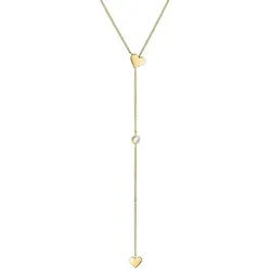 Tamaris Kette mit Anhänger Heart Edelstahl goldfarben