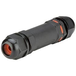 Goobay Kabelverbindungsstück 10 cm IP68 - Kabelmuffe zum Verlegen von Kabeln außen und im Feuchtraum