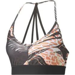 Puma Damen Sport BH Low Impact RISKTAKER Bra 521718-51 XL - Puma Black/Tropical - XL