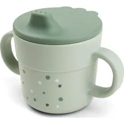 Foodie Happy Dots Baby-Becher grün
