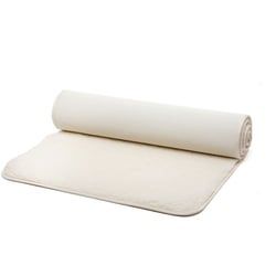 Schurwoll-Yogamatte Surya Premium (umsäumt), extra-dick 1 St beige