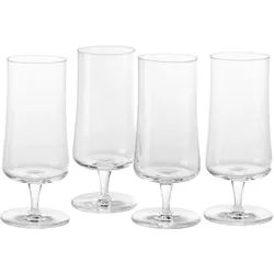 Schott Zwiesel Gläserset , Klar , Glas , 4-teilig , 405 ml , 7.600x17.80 cm , Grüner Punkt , Gläser, Gläsersets
