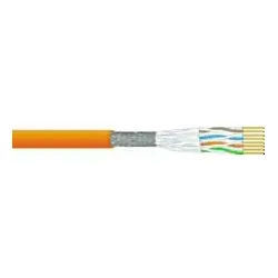 Dätwyler Datenkabel Cat.7A, S/FTP (1500 MHz), 4x2xAWG22, orange, Meterware