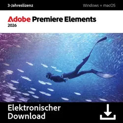 Adobe Premiere Elements 2026| 3 Jahre
