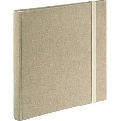 Hama Jumbo Tessuto beige 30x30 60 weiße Seiten 3847