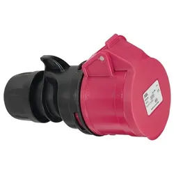 ABL CEE-Kupplung 4-polig 16A IP44 400V/rt 6h K41SL30 schraublos Kl ger Kunststoff Verschr