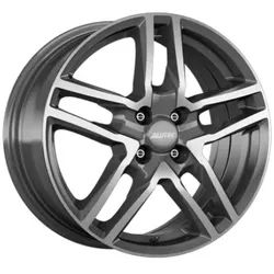 Alutec Ikenu Graphite Front Polished 6.5x17 ET 40 4/108 Alufelge Grau