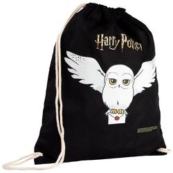 United Labels® Gymbag Harry Potter - Hedwig schwarz