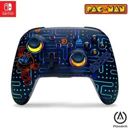 Verbesserter kabelloser Controller für Nintendo Switch mit Lumectra - PAC-MANTM Neon Arcade - Wireless Controller - Nintendo Switch