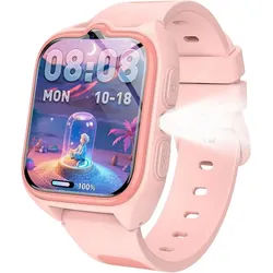 IOWODO Z30-4G Smartwatch (4,4 cm, Andriod ios), Kinder Smartwatch mit rosa