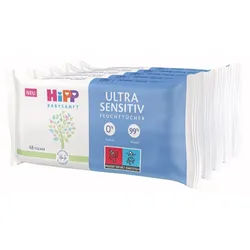 Hipp Babysanft Ultra Sensitive Feuchttücher für Kinder 5x48 St.