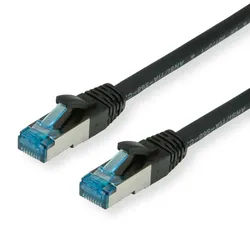 VALUE Patchkabel Cat.6A (Class EA) S/FTP (PiMF), LSOH, schwarz, 1,5 m