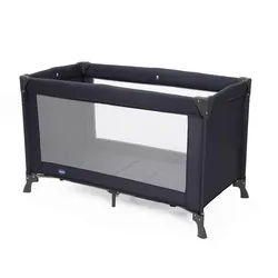 Chicco Reisebett , Blau , 128x76x68 cm , zusammenklappbar , Baby & Kindermöbel, Babyzimmer, Babybetten, Reisegitterbetten
