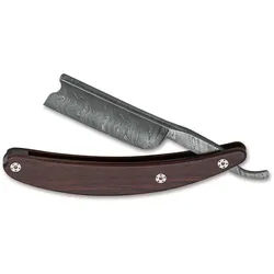 Böker Universalmesser Rasiermesser MASTER CUTTER DAMAS0T 8/8 Gradkopf mit Barber's Notch