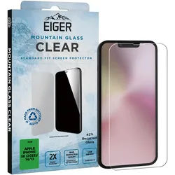 EIGER Display-Schutzglas für Apple iPhone 13, 14, 16e