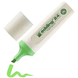 Edding Textmarker »edding E24 EcoLine« nachfüllbar Einzelstift grün