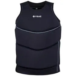 YEAZ Schwimmweste NEOVEST Neoprenweste, Hochwertige Neopren Weste mit 50 Newton Auftrieb schwarz XL