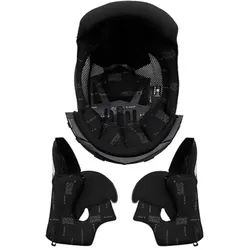 LS2 FF800 ECE 22.06 Innenfutter, schwarz, Größe S für Männer