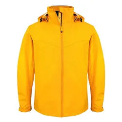 crazy4sailing Regenjacke Texel Segeljacke gelb M