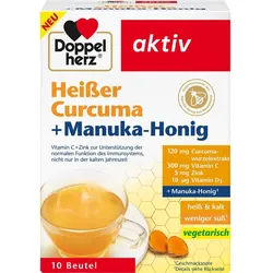 Doppelherz Heißer Curcuma + Manuka-Honig 10 ST