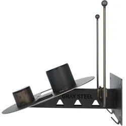 Gray Steel X7 Motorrad Garderobe, grau