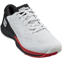 Wilson Tennisschuhe Rush Pro Ace Clay/Sandplatz weiss/rot Herren